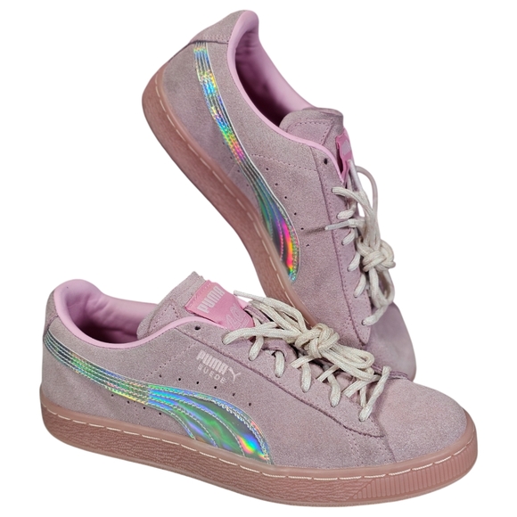 Puma Shoes - Puma L.O.L. Surprise! x Suede Big Kid "Kitty Queen" (385074-01)